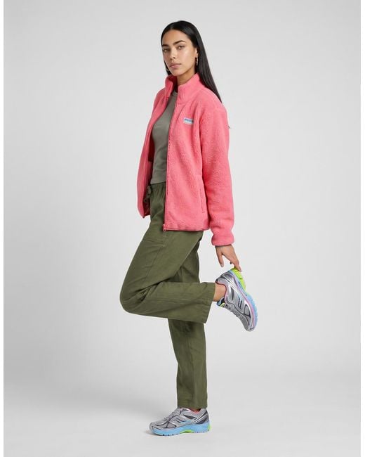 ONLY Pink Fleecepullover Onleva Teddy