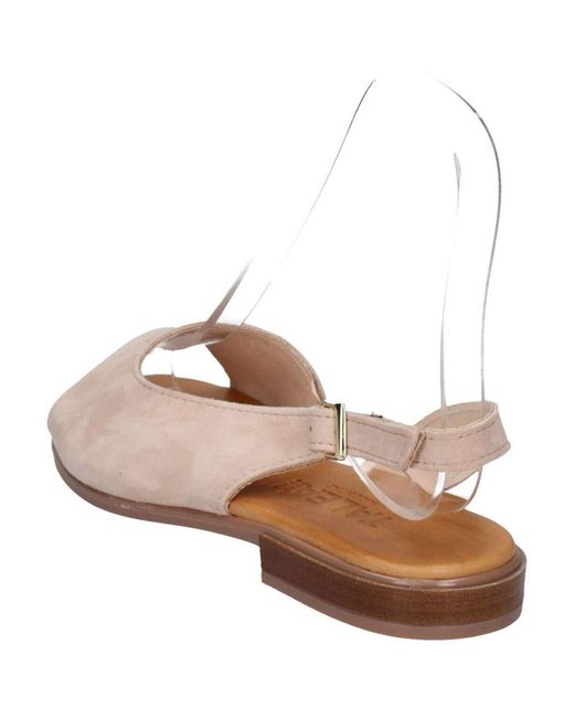 Sandales plates Talea en coloris Pink