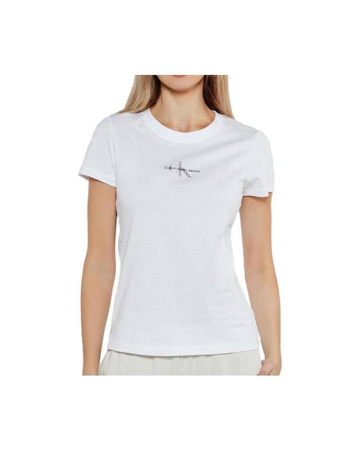 Calvin Klein T-Shirt in het White