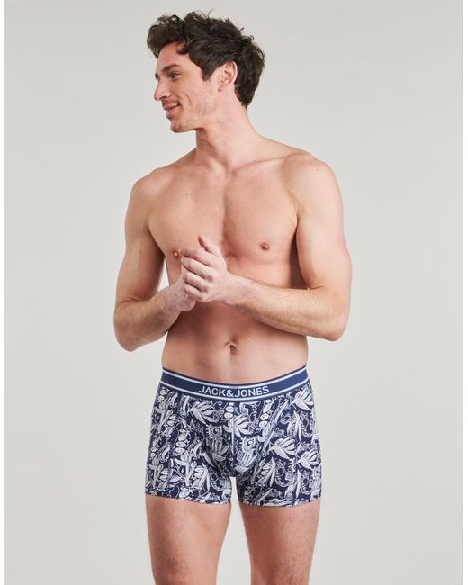 Jack & Jones Boxer Jacretro X3 in Blue für Herren