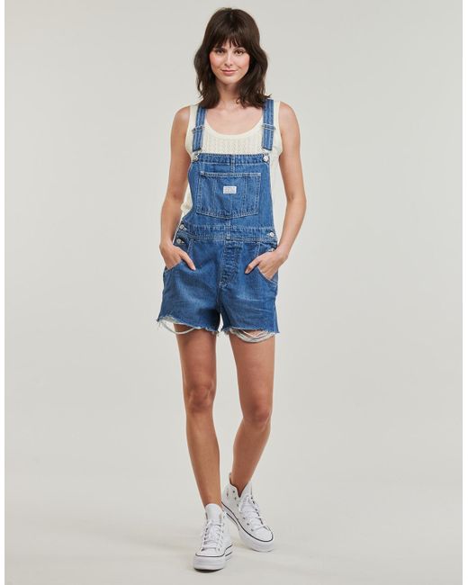 Combinaisons VINTAGE SHORTALL Levi's en coloris Blue