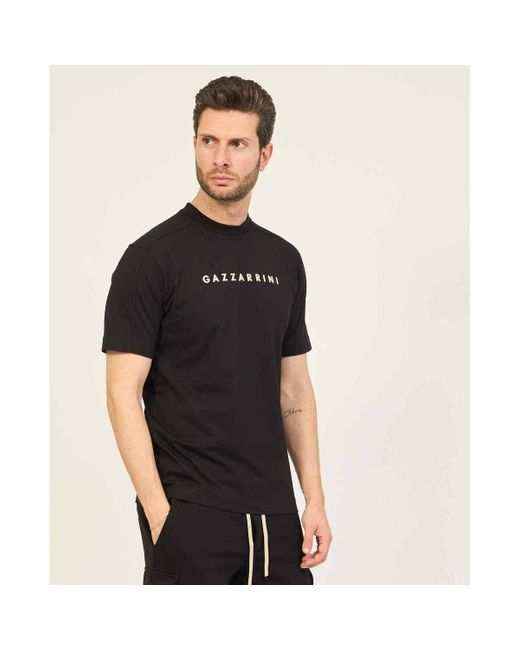 T-shirt T-shirt col rond basique pour Gazzarrini pour homme en coloris Black