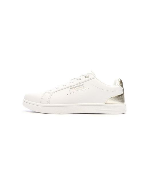 Baskets Basses Ashew Kappa en coloris White