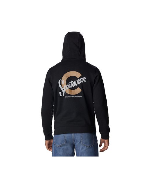 Sweatshirts À Capuche Csc Basic Logo Ii Hoodie Columbia pour homme en coloris Black