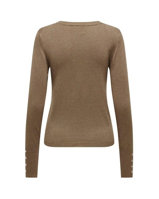 Pull 80630 ONLY en coloris Brown
