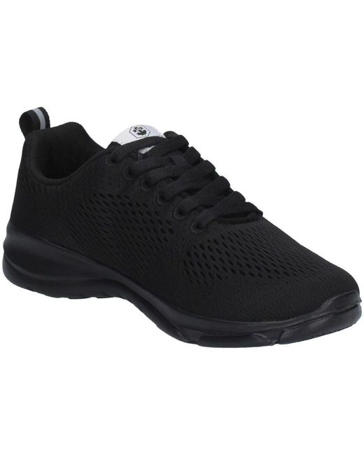 Baskets basses Lumberjack en coloris Black