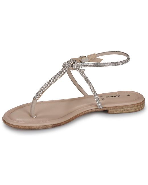 S.oliver Metallic Sandalen 5-28104-42-250