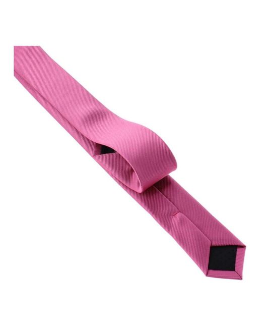 Cravates et accessoires Cravate Monochrome Clj Charles Le Jeune pour homme en coloris Purple