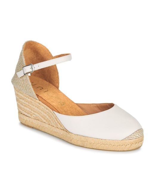 Unisa Dames Sandalen Gebroken wit led trouw gesp sandaal th | Van den Assem