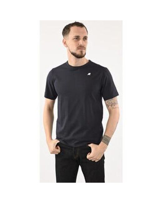 T-shirt T-shirt Adame bleu-047202 K-Way pour homme en coloris Black