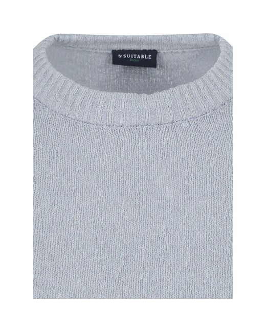 Pull Pull-over Bouclé Bleu Suitable pour homme en coloris Blue