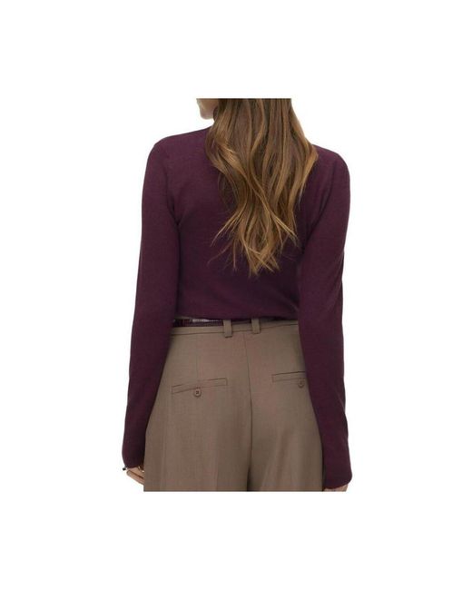 Pull Happiness 95 Vero Moda en coloris Purple