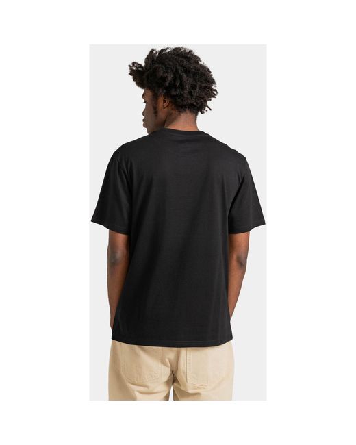 T-shirt Basic Pocket Element pour homme en coloris Black