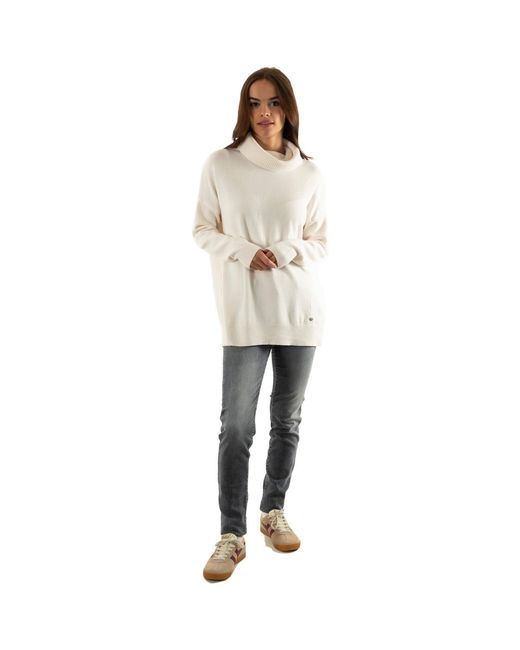 Pull M49778960 Please en coloris Natural