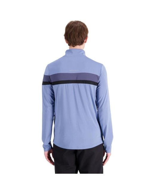 T-shirt New Balance pour homme en coloris Blue