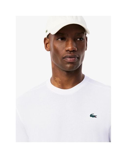 T-shirt Men s tee-shirt urban Lacoste pour homme en coloris White