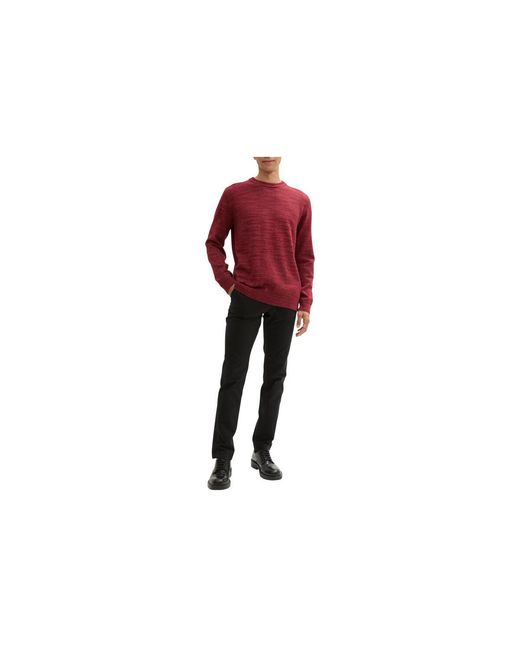 Pull 4214101 Tom Tailor en coloris Red