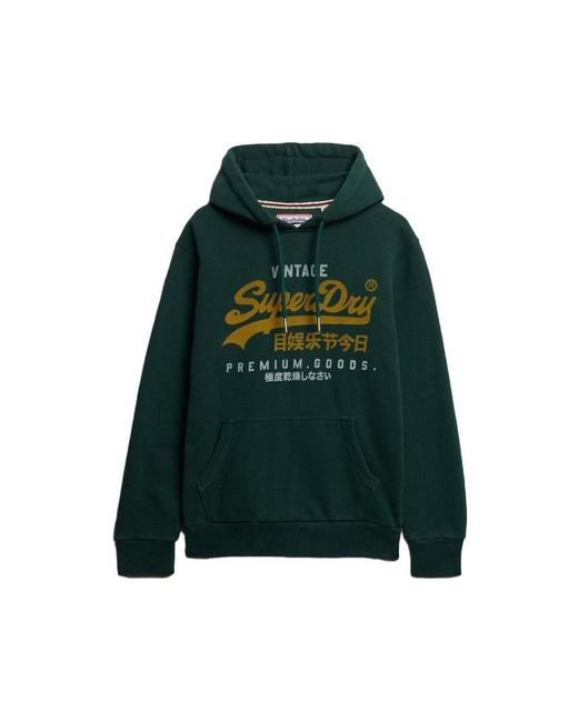 Sweat-shirt M2014380A-27E Superdry pour homme en coloris Green
