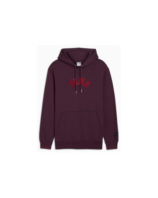 Sweat-shirt CLASSICS PLAY PARIS HOODIE PUMA pour homme en coloris Purple