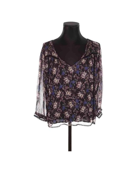 Blouses Blouse en soie Ba&sh en coloris Purple