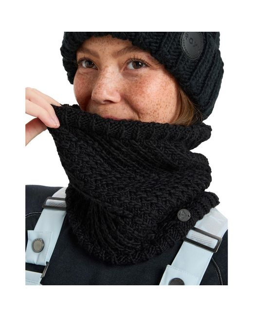 Echarpe Blizzard Collar Roxy en coloris Black