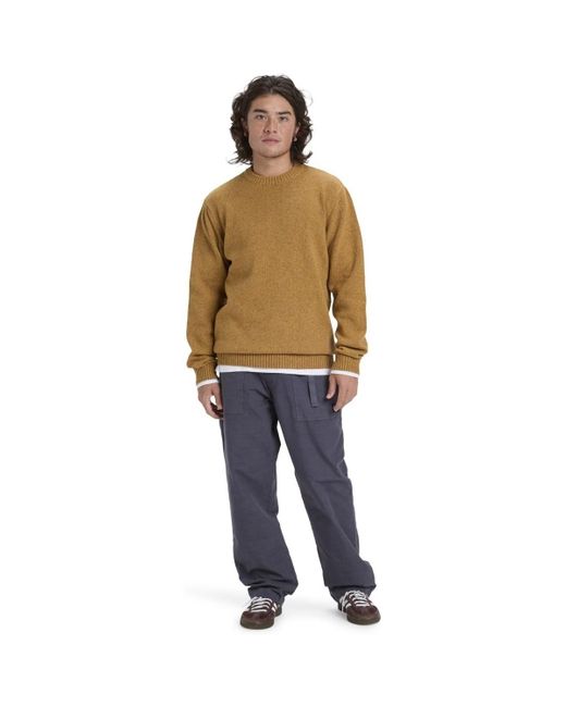 Pull Slow Song Neppy Quiksilver pour homme en coloris Brown