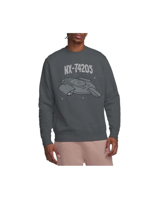 Sweat-shirt The Defiant Star Trek en coloris Gray