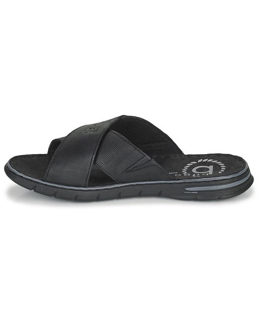 Claquettes Bugatti pour homme en coloris Black