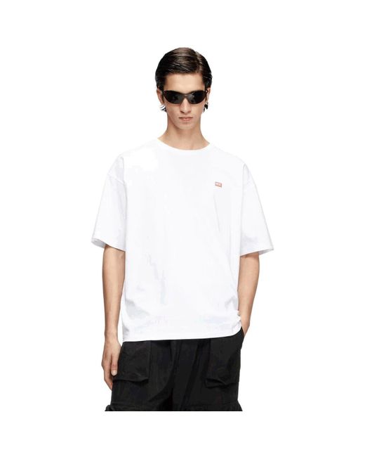 T-shirt A14814 0QKAP - T-BPXT-K2-100 DIESEL pour homme en coloris White