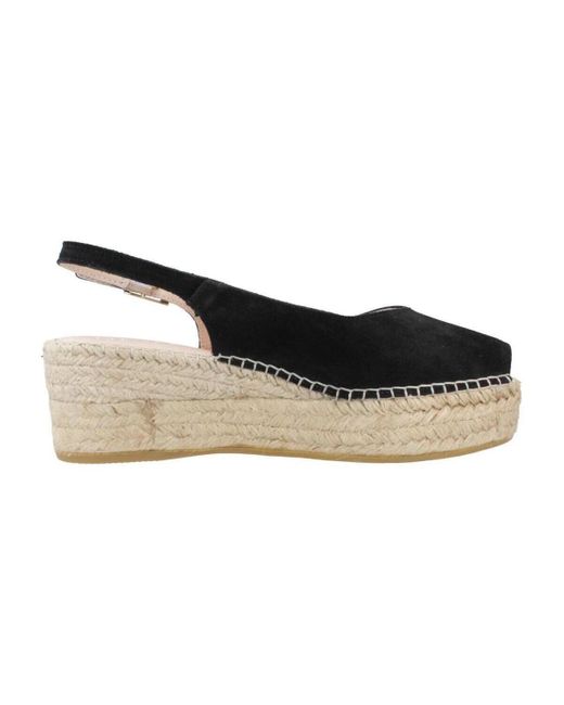 Espadrilles JAVA100 Macarena en coloris Black