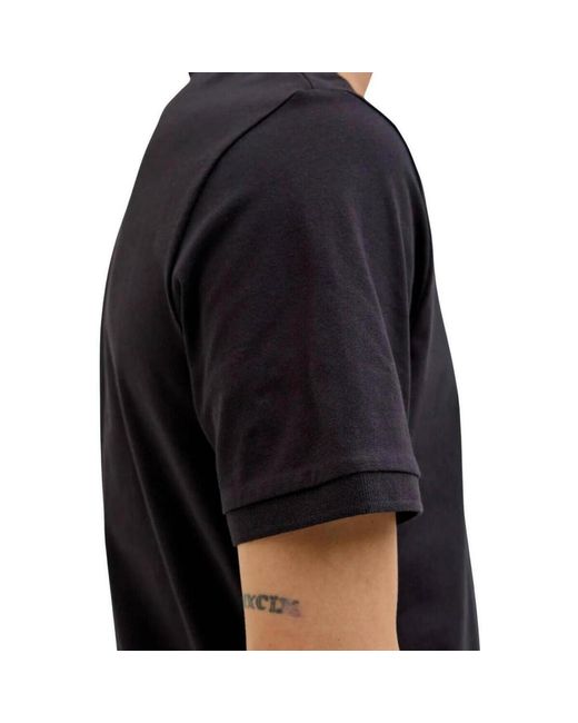 Jack & Jones Polo Shirt Korte Mouw in het Black voor heren