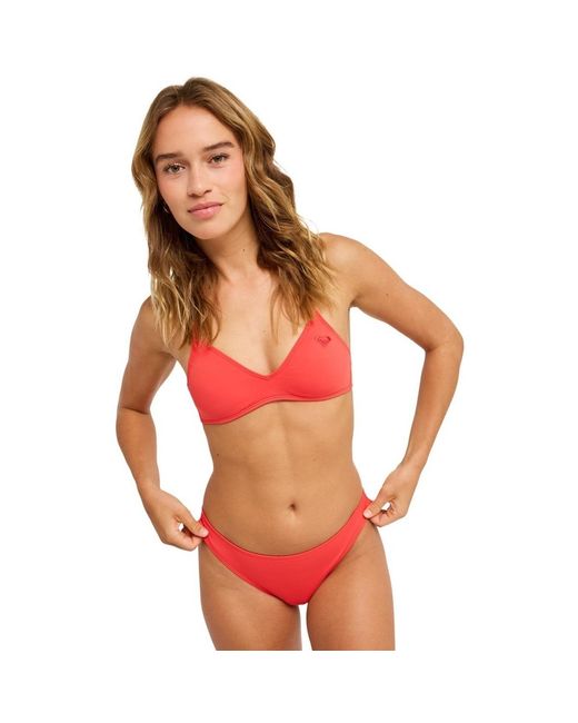 Maillots de bain Solid Essentials Moderate Roxy en coloris Red