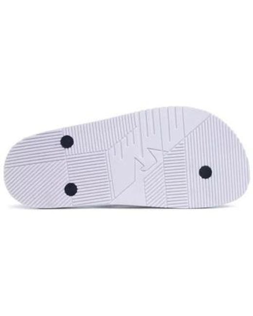Tongs Tong EA7 pour homme en coloris Blue