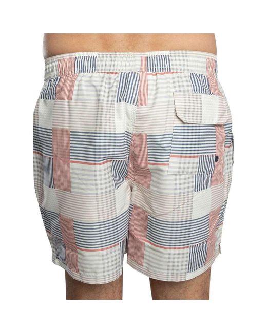 Maillots de bain Short de bain à patchs Barbour pour homme en coloris Blue