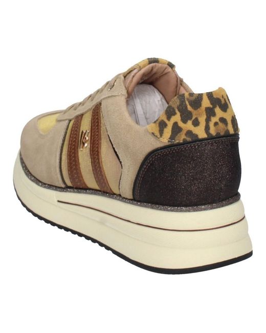 Baskets basses Keys en coloris Natural