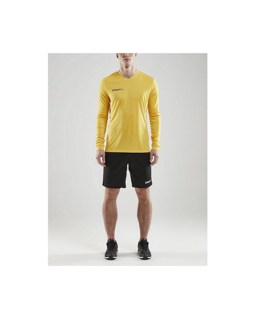 T-shirt Squad Solid C.r.a.f.t pour homme en coloris Yellow