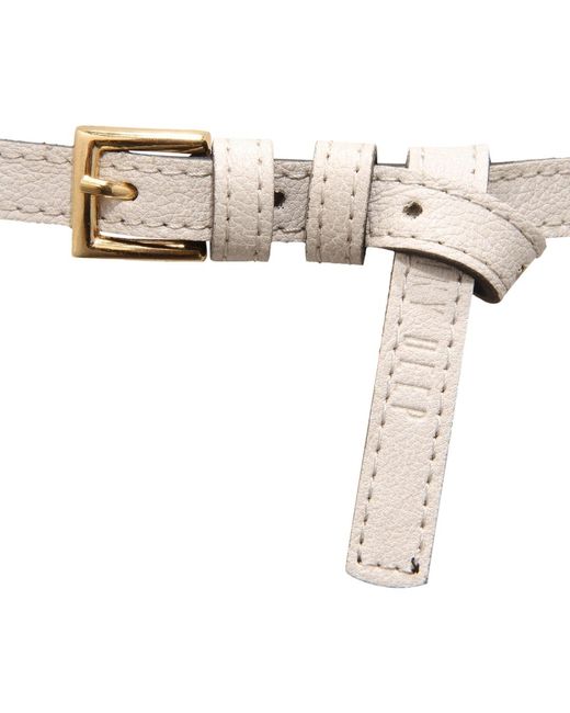 Ceinture Hanny Deep en coloris Blanc | Lyst
