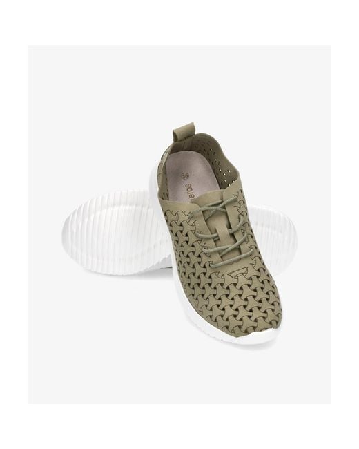 Baskets LIBERTE Eoligeros en coloris Green
