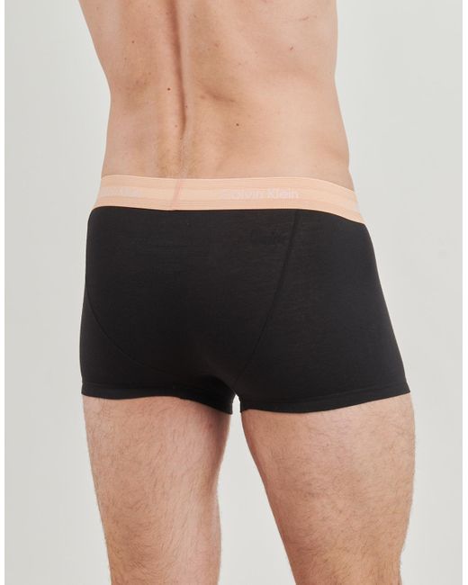 Calvin Klein Boxers Low Rise Trunk 3Pk in het Black voor heren