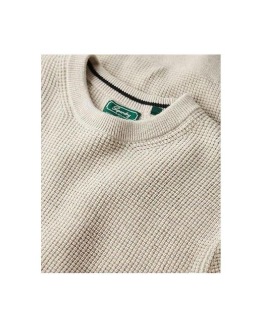 Pull Pull Texturé Superdry pour homme en coloris Natural
