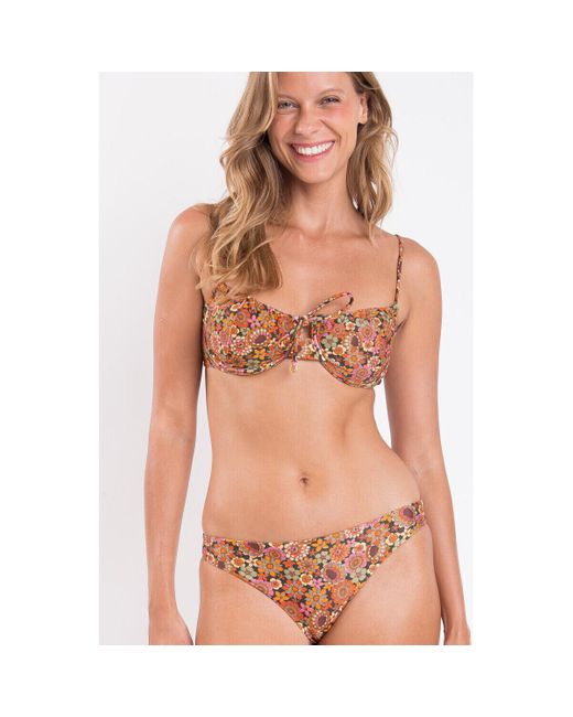 Maillots de bain 2024 Bouquet UPF 50+ Rio De Sol en coloris Orange
