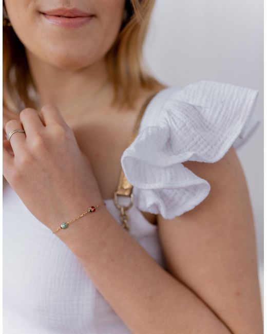 Celeste Blouse Capucine in het White