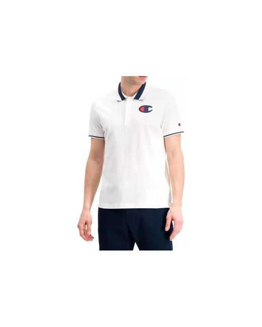 T-shirt Polo Champion pour homme en coloris White