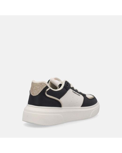 Baskets basses SNEAKERS Refresh en coloris Black