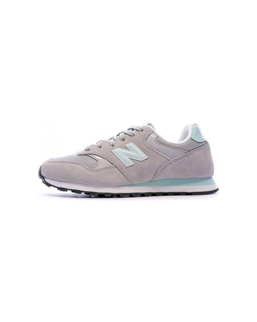 New Balance Lage Sneakers in het Grijs - Bespaar 14% - Lyst