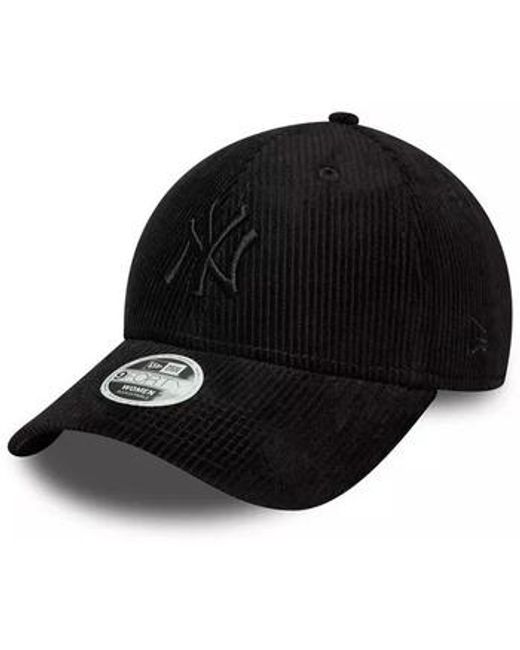 Casquette WMNS CORD 9FORTY NEYYAN KTZ en coloris Black
