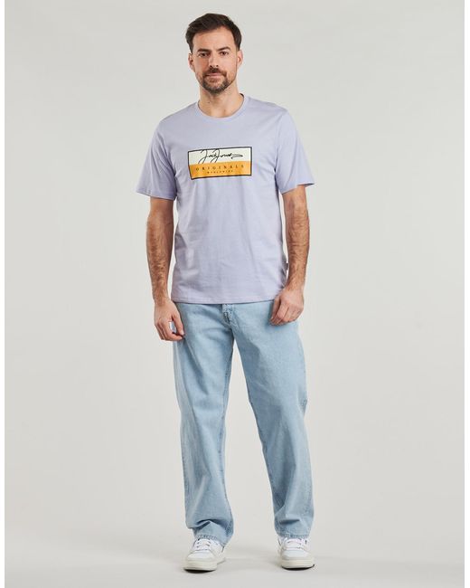 Jack & Jones Flared/Bootcut Jjieddie in het Blue voor heren