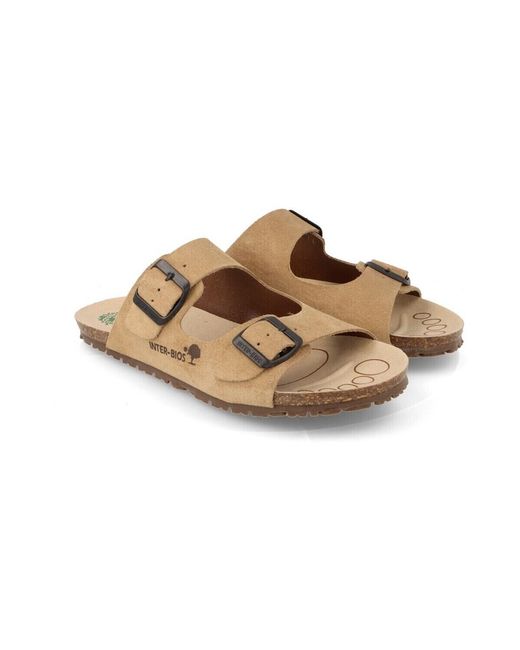 Sandales Interbios en coloris Brown