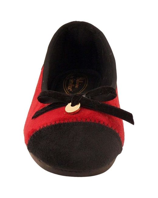 Chaussons Domi 2 Semelflex en coloris Red