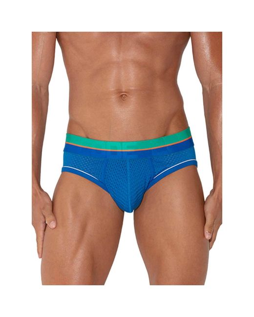 Code 22 Slips Slips Bright Mesh Code22 in het Blue voor heren